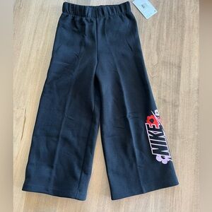 Nike girls wide leg sweatpants.